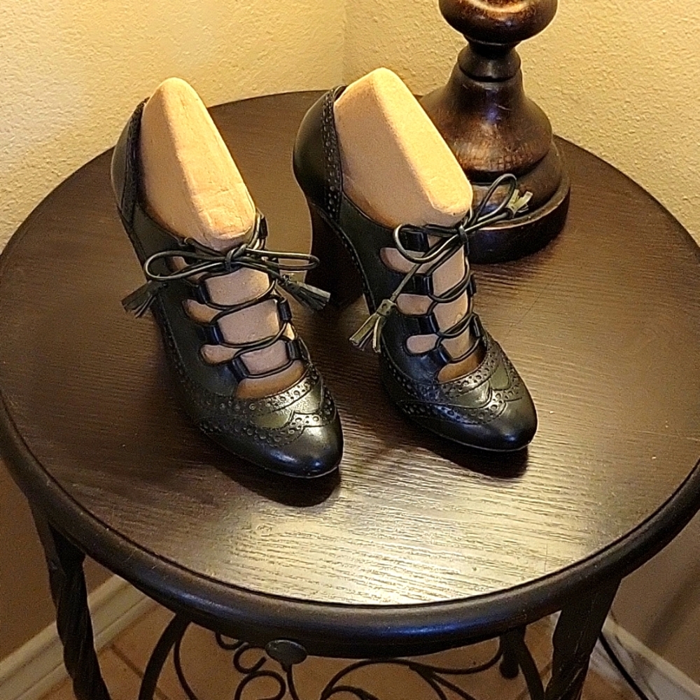 TORY BURCH Shoes dark green color, size 7 1/2